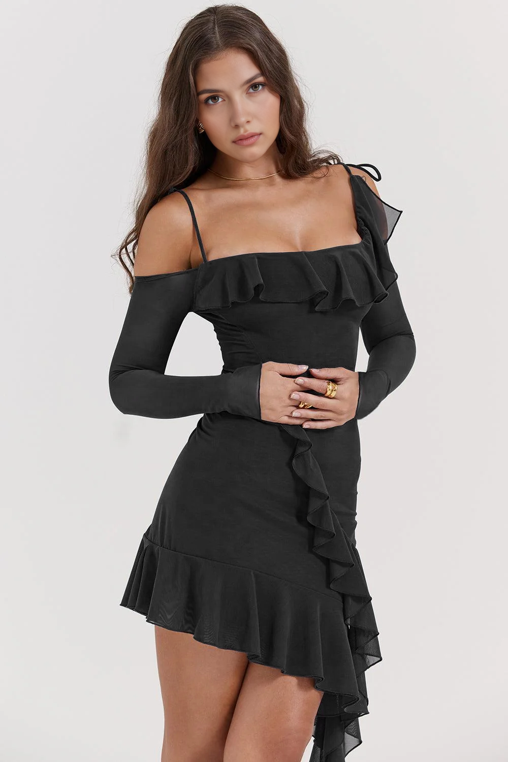 Short Black Sweet Dress