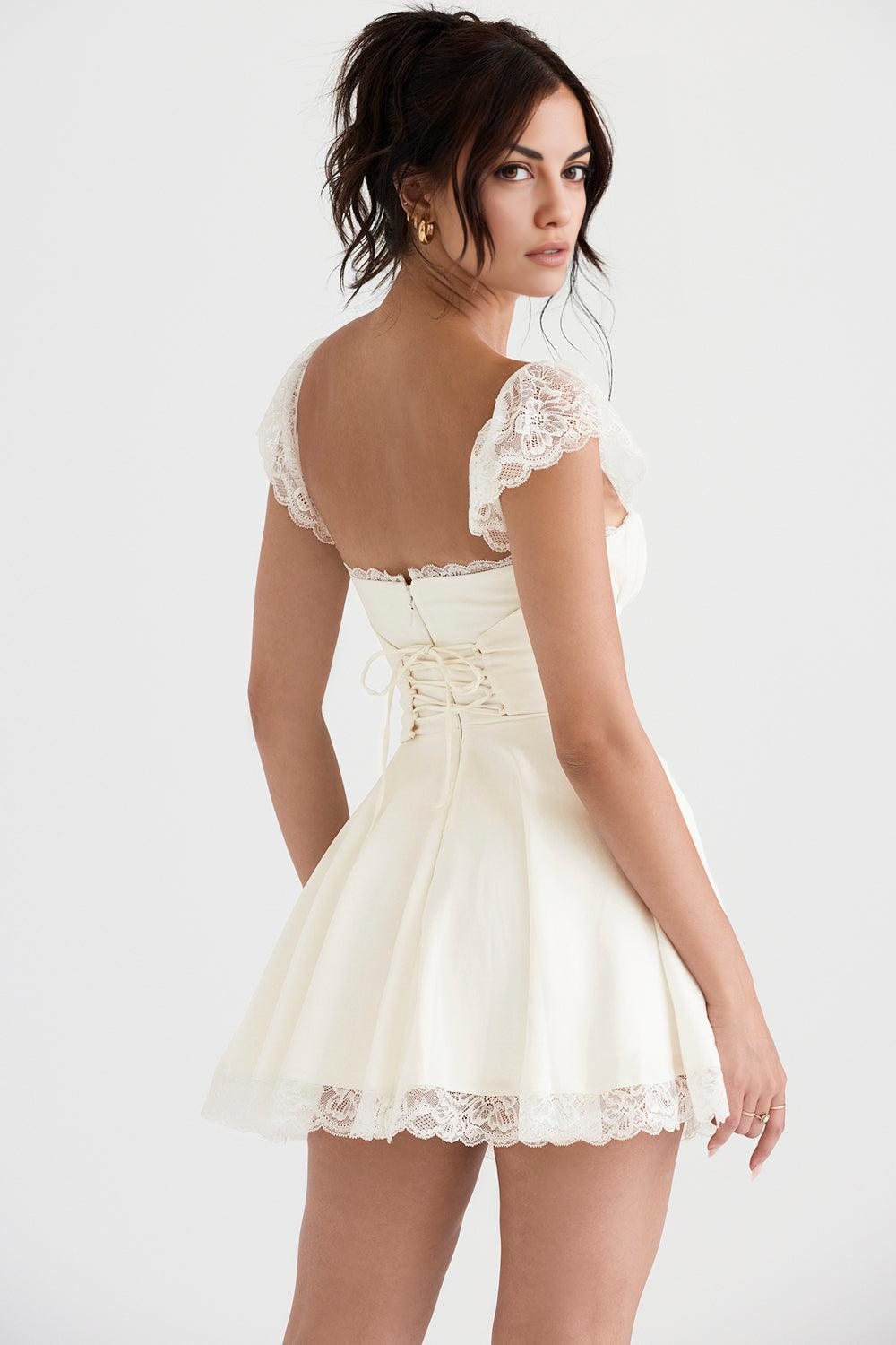 Jasmin Lace Bustier Dress