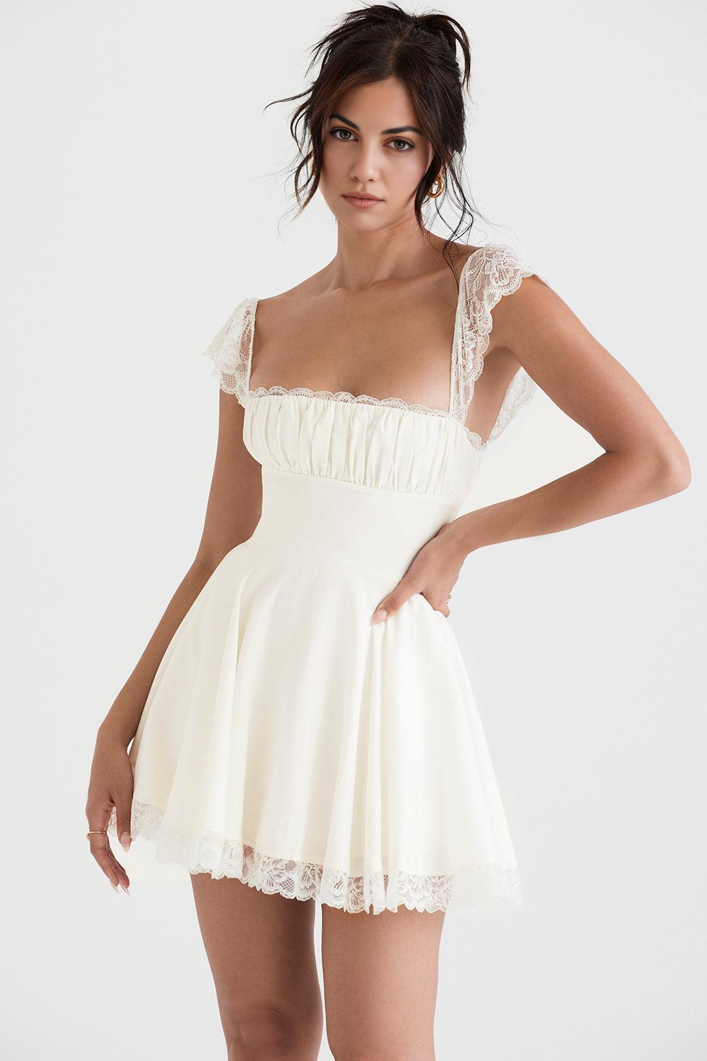 Jasmin Lace Bustier Dress